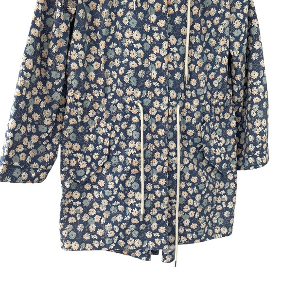 Madewell Anorak Ruffle-Neck Raincoat - Picture 5 of 12